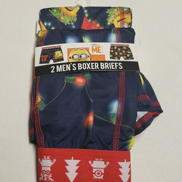 Minions despicable me Mens 2pk boxer briefs - Picture 2 of 6